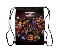 Сумка для обуви ФНАФ Пять ночей с Фредди (Five Nights at Freddy's FNAF 05), 410 х 300 мм