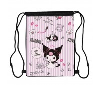 Сумка для обуви Куроми Хеллоу Китти (kuromi hello kitty 04), 410 х 300 мм