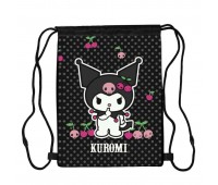 Сумка для обуви Куроми Хеллоу Китти (kuromi hello kitty 06), 410 х 300 мм