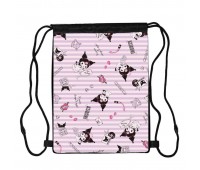 Сумка для обуви Куроми Хеллоу Китти (kuromi hello kitty 07), 410 х 300 мм