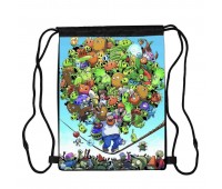 Сумка для обуви Растения против зомби (plants vs zombies 04), 410 х 300 мм