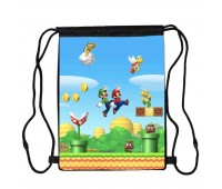 Сумка для обуви Братья Супер Марио (Super Mario Bros 001), 410 х 300 мм