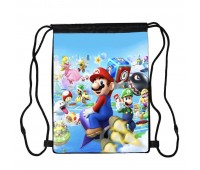 Сумка для обуви Братья Супер Марио (Super Mario Bros 003), 410 х 300 мм