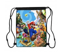 Сумка для обуви Братья Супер Марио (Super Mario Bros 006), 410 х 300 мм