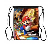 Сумка для обуви Братья Супер Марио (Super Mario Bros 007), 410 х 300 мм