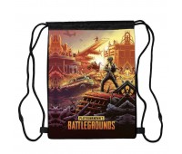 Сумка для обуви ПУБГ Батлграундс (PUBG Battlegrounds 002), 410 х 300 мм