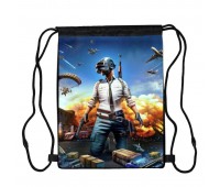 Сумка для обуви ПУБГ Батлграундс (PUBG Battlegrounds 003), 410 х 300 мм