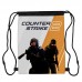 Сумка для обуви Контр Страйк CS GO (Counter Strike 001), 410 х 300 мм
