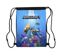 Сумка для обуви Майнкрафт (Minecraft 002), 410 х 300 мм