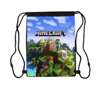 Сумка для обуви Майнкрафт (Minecraft 004), 410 х 300 мм