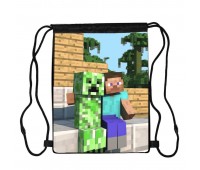 Сумка для обуви Майнкрафт (Minecraft 0011), 410 х 300 мм