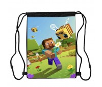 Сумка для обуви Майнкрафт (Minecraft 0016), 410 х 300 мм