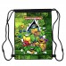Сумка для обуви Черепашки ниндзя (Teenage Mutant Ninja Turtles 007), 410 х 300 мм
