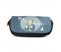 Школьный пенал Фоллаут органайзер универсальный (Fallout 009) черный