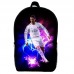 Рюкзак школьный Криштиану Роналду футбол (School Gear bag 04) черный, 39 х 27 х 14 см