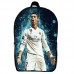 Рюкзак школьный Криштиану Роналду футбол (School Gear bag 05) черный, 39 х 27 х 14 см