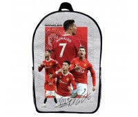 Рюкзак шкільний Кріштіану Роналду футбол (School Gear bag 07) чорний, 39 х 27 х 14 см
