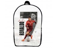 Рюкзак шкільний Кріштіану Роналду футбол (School Gear bag 08) чорний, 39 х 27 х 14 см