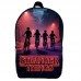 Рюкзак школьный Очень странные дела (School Gear bag Stranger Things 03) черный, 39 х 27 х 14 см
