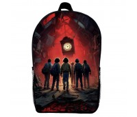 Рюкзак шкільний Дивні дива (School Gear bag Stranger Things 05) чорний, 39 х 27 х 14 см