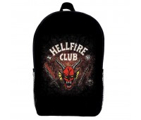 Рюкзак шкільний Дивні дива (School Gear bag Stranger Things 06) чорний, 39 х 27 х 14 см