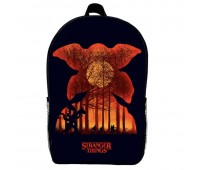 Рюкзак шкільний Дивні дива (School Gear bag Stranger Things 08) чорний, 39 х 27 х 14 см