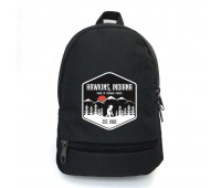 Рюкзак школьный Очень странные дела (Stranger Things 01) School Bag BIG черный 43 х 30 х 17 см