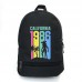 Рюкзак школьный Очень странные дела (Stranger Things 02) School Bag BIG черный 43 х 30 х 17 см