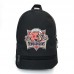 Рюкзак школьный Очень странные дела (Stranger Things 06) School Bag BIG черный 43 х 30 х 17 см