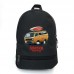 Рюкзак школьный Очень странные дела (Stranger Things 010) School Bag BIG черный 43 х 30 х 17 см
