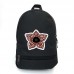 Рюкзак школьный Очень странные дела (Stranger Things 012) School Bag BIG черный 43 х 30 х 17 см