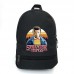Рюкзак школьный Очень странные дела (Stranger Things 016) School Bag BIG черный 43 х 30 х 17 см