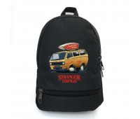 Рюкзак детский Очень странные дела Stranger Things Cappuccino Toys 0010 черный, размер 35 х 28 х 13 см