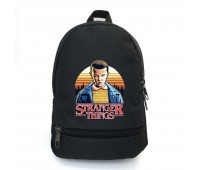 Рюкзак детский Очень странные дела Stranger Things Cappuccino Toys 0016 черный, размер 35 х 28 х 13 см
