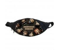 Поясная сумка бананка Очень странные дела Stranger Things 01 Gear Bag черная