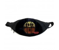 Поясная сумка бананка Очень странные дела Stranger Things 06 Gear Bag черная