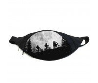 Поясная сумка бананка Очень странные дела Stranger Things 07 Gear Bag черная