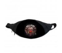 Поясная сумка бананка Очень странные дела Stranger Things 013 Gear Bag черная