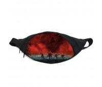 Поясная сумка бананка Очень странные дела Stranger Things 015 Gear Bag черная