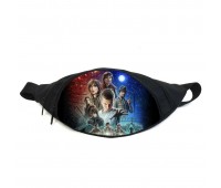 Поясная сумка бананка Очень странные дела Stranger Things 017 Gear Bag черная