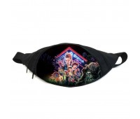 Поясная сумка бананка Очень странные дела Stranger Things 019 Gear Bag черная