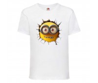 Футболка Миньоны (Minions 04) белая 98 см