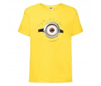 Футболка Миньоны (Minions 010) желтая 116  см