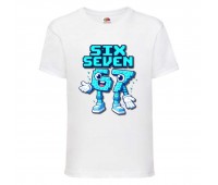 Футболка детская six seven Сикс Севен 6 7 - 001 белая 104 см