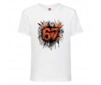 Футболка детская six seven Сикс Севен 6 7 - 002 белая 152 см