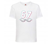 Футболка детская six seven Сикс Севен 6 7 - 005 белая 116 см