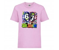Футболка детская six seven Сикс Севен 6 7 - 007 розовая 104 см