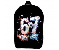 Рюкзак six seven Сикс севен 6 7 дитячий (Gear bag mini 01) чорний, 29 х 21 х 9 см