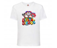 Футболка детская Удивительный цифровой цирк (The Amazing Digital Circus - 008) белая 164 см
