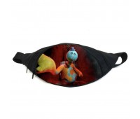 Поясная сумка бананка Поппи плейтайм (Poppy Playtime 011) Gear Bag черная